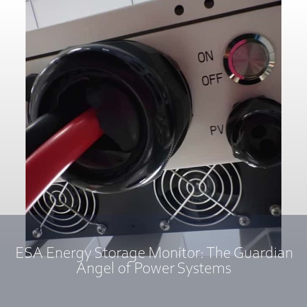 ESA Energy Storage Monitor: The Guardian Angel of Power Systems